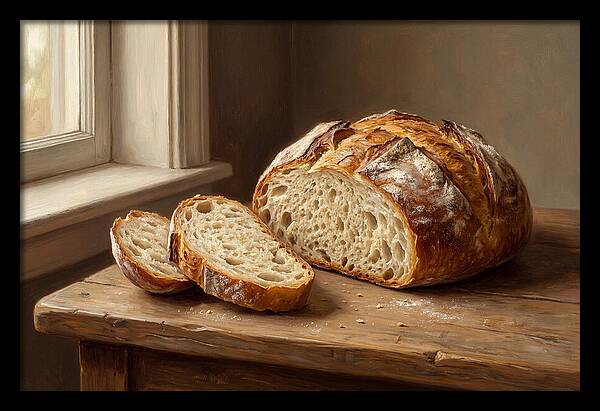 Rustic Bread Still Life