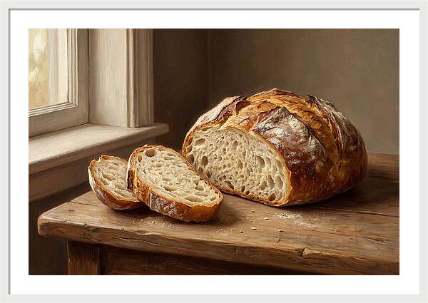 Rustic Bread Still Life