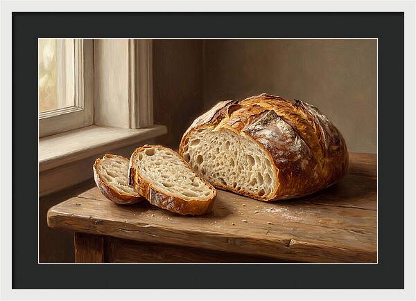 Rustic Bread Still Life
