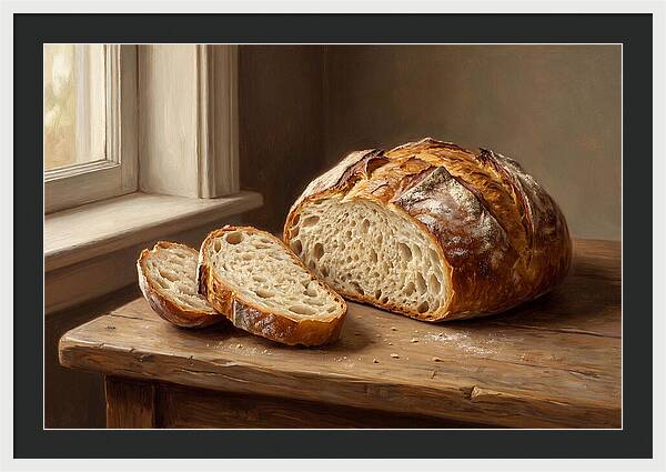 Rustic Bread Still Life