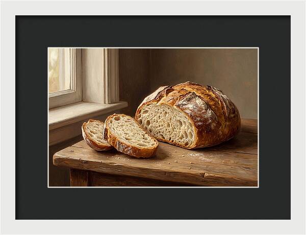 Rustic Bread Still Life