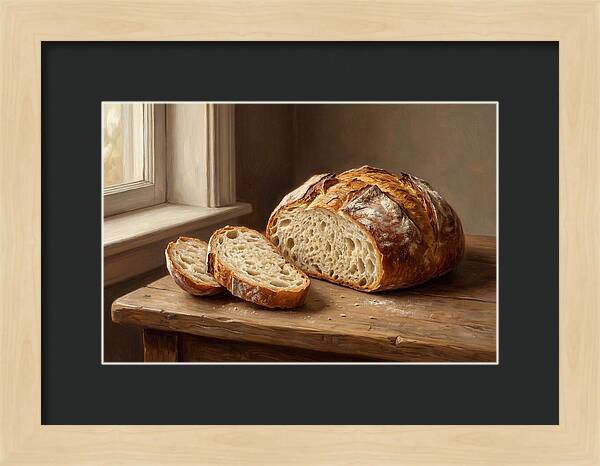 Rustic Bread Still Life
