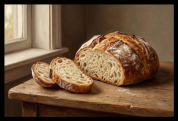 Rustic Bread Still Life