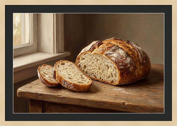 Rustic Bread Still Life