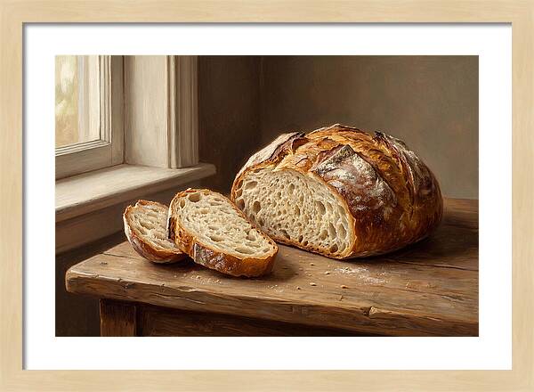Rustic Bread Still Life