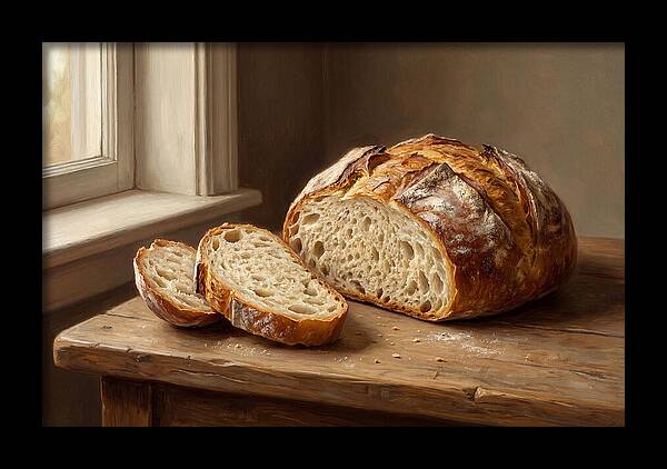 Rustic Bread Still Life