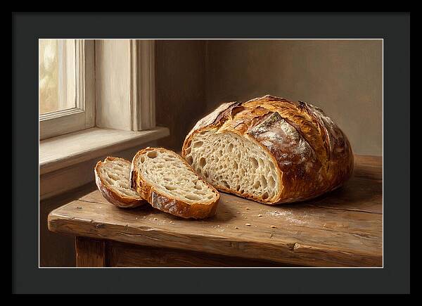 Rustic Bread Still Life