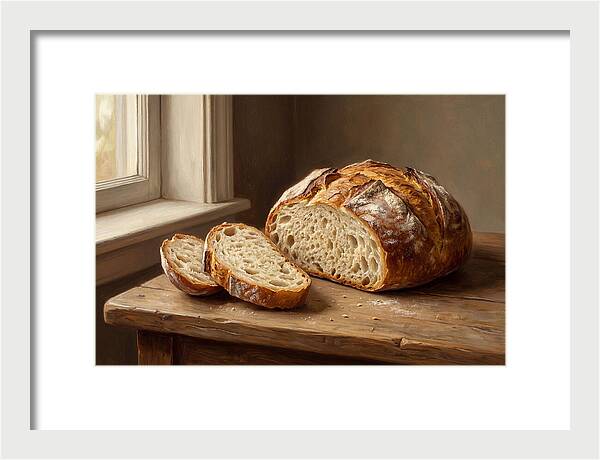Rustic Bread Still Life