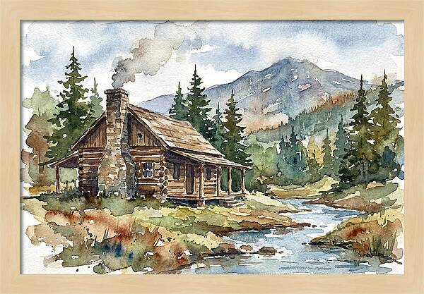 Rustic Cabin Tranquility