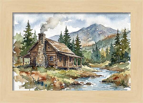 Rustic Cabin Tranquility