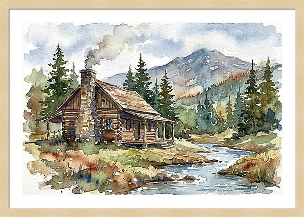 Rustic Cabin Tranquility