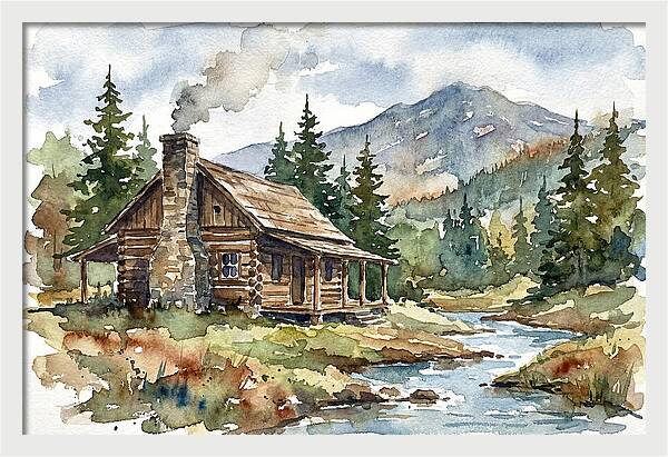 Rustic Cabin Tranquility