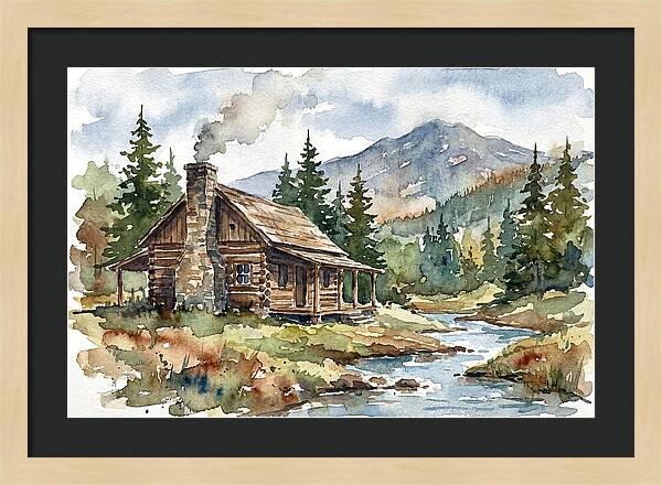 Rustic Cabin Tranquility