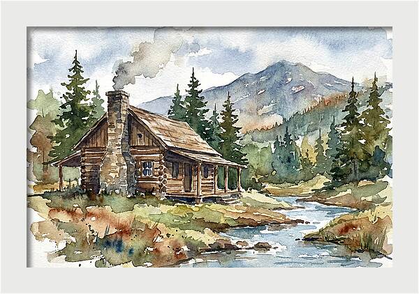 Rustic Cabin Tranquility