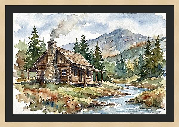 Rustic Cabin Tranquility
