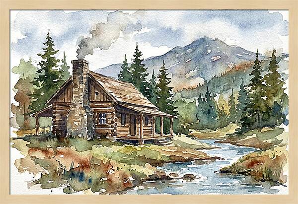 Rustic Cabin Tranquility