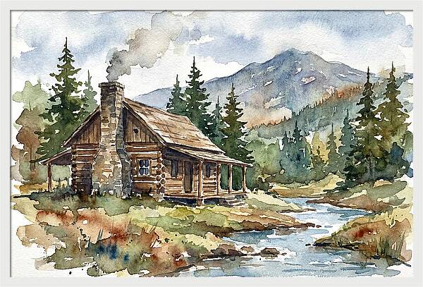 Rustic Cabin Tranquility