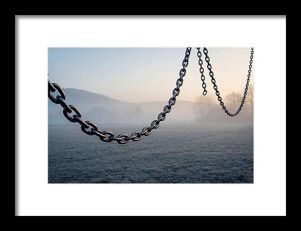 Rustic Chains In The Mist