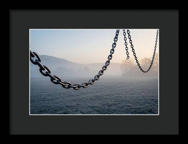 Rustic Chains In The Mist