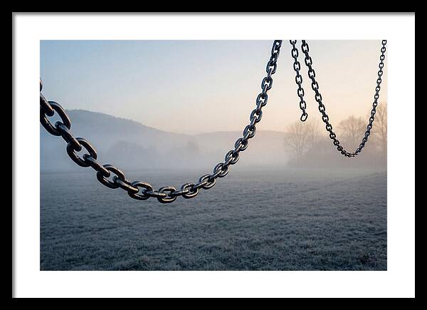 Rustic Chains In The Mist