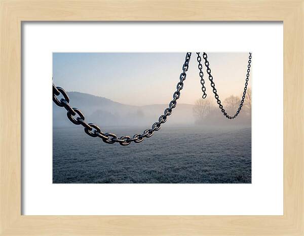 Rustic Chains In The Mist