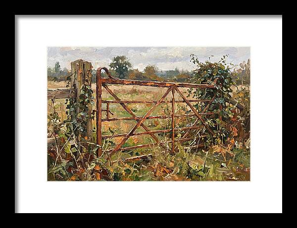 Rustic Charm Of A Forgotten Gate