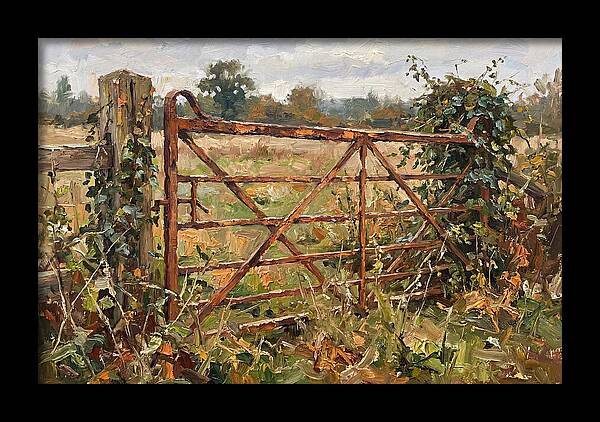 Rustic Charm Of A Forgotten Gate