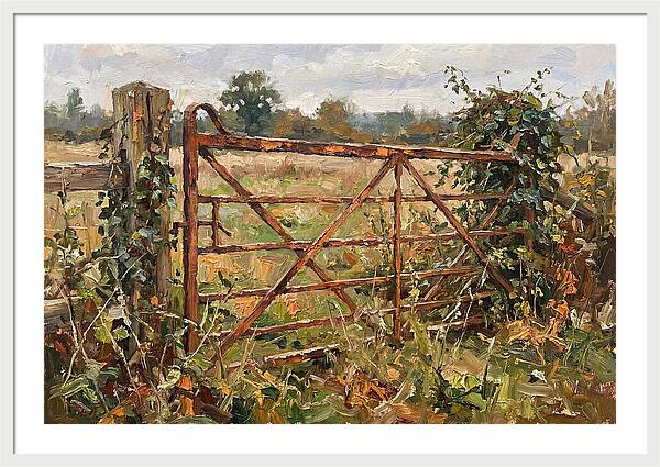 Rustic Charm Of A Forgotten Gate