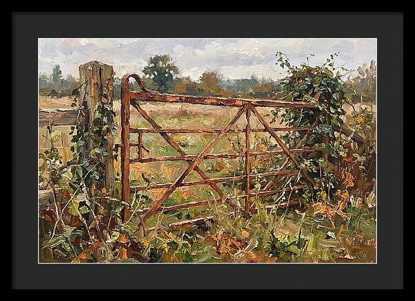 Rustic Charm Of A Forgotten Gate
