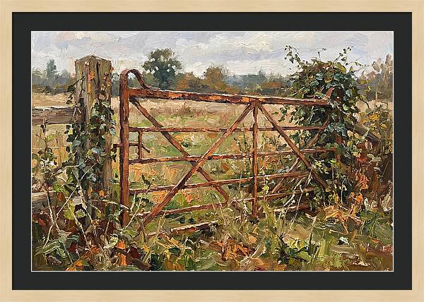Rustic Charm Of A Forgotten Gate