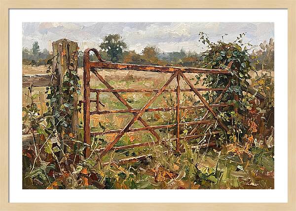 Rustic Charm Of A Forgotten Gate