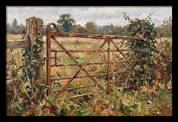 Rustic Charm Of A Forgotten Gate