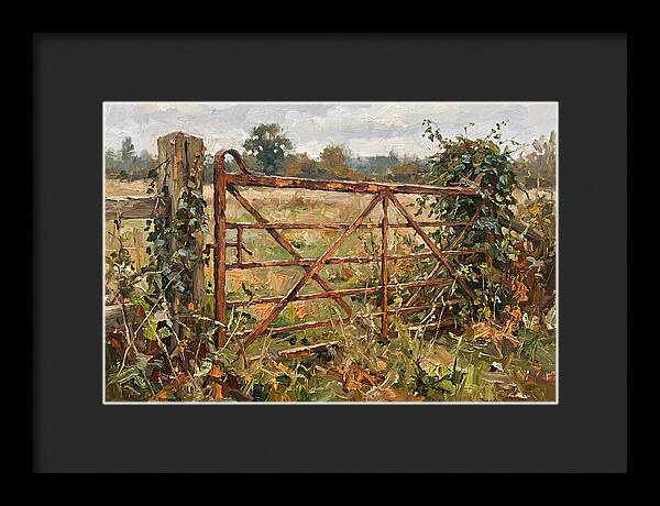 Rustic Charm Of A Forgotten Gate