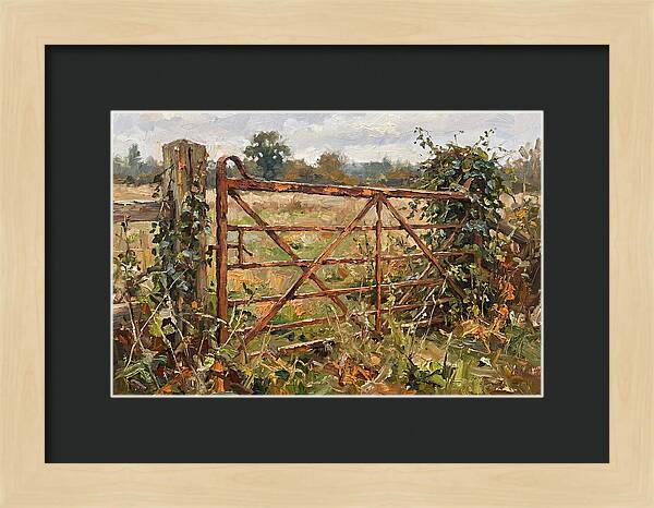 Rustic Charm Of A Forgotten Gate
