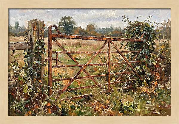 Rustic Charm Of A Forgotten Gate