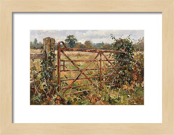 Rustic Charm Of A Forgotten Gate