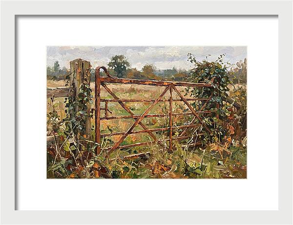 Rustic Charm Of A Forgotten Gate