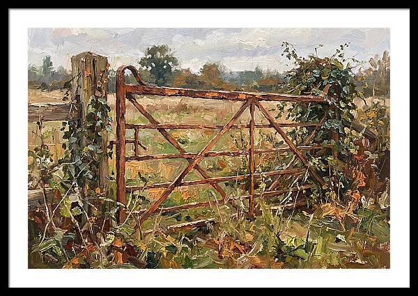 Rustic Charm Of A Forgotten Gate