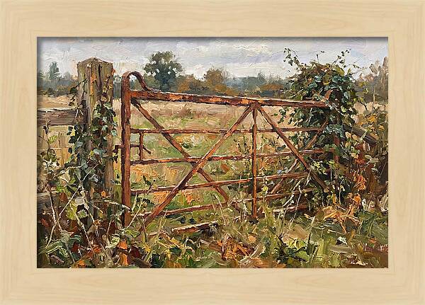 Rustic Charm Of A Forgotten Gate