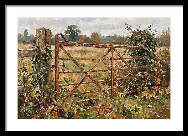 Rustic Charm Of A Forgotten Gate