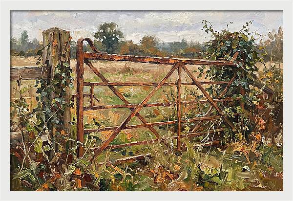 Rustic Charm Of A Forgotten Gate