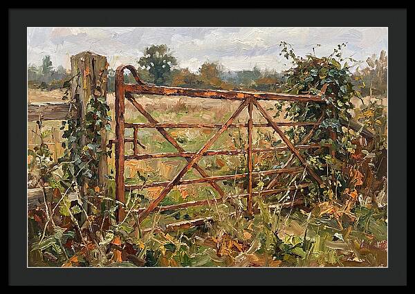 Rustic Charm Of A Forgotten Gate