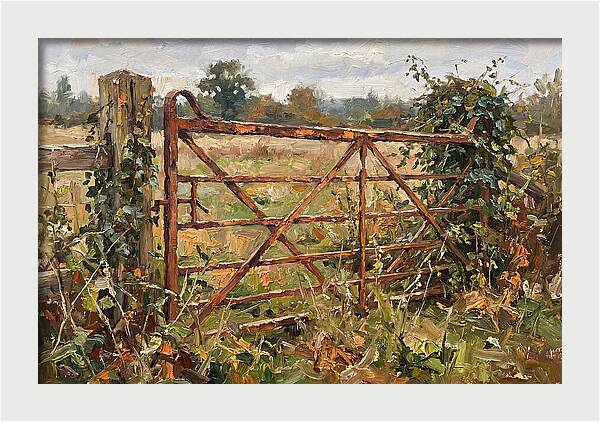 Rustic Charm Of A Forgotten Gate