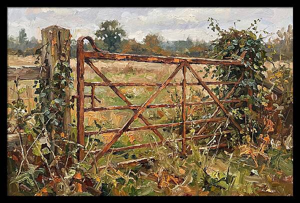 Rustic Charm Of A Forgotten Gate