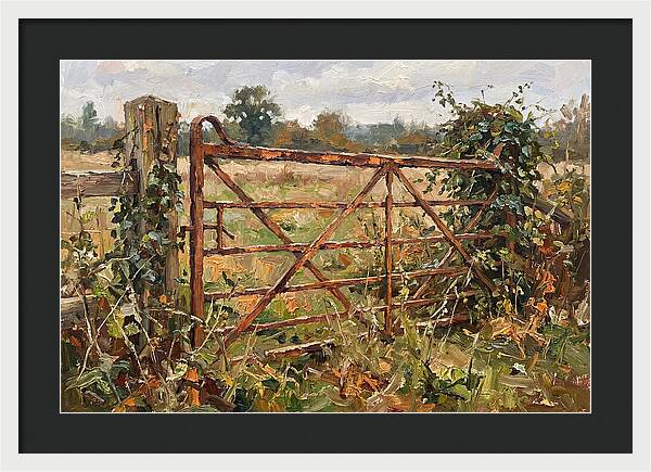Rustic Charm Of A Forgotten Gate
