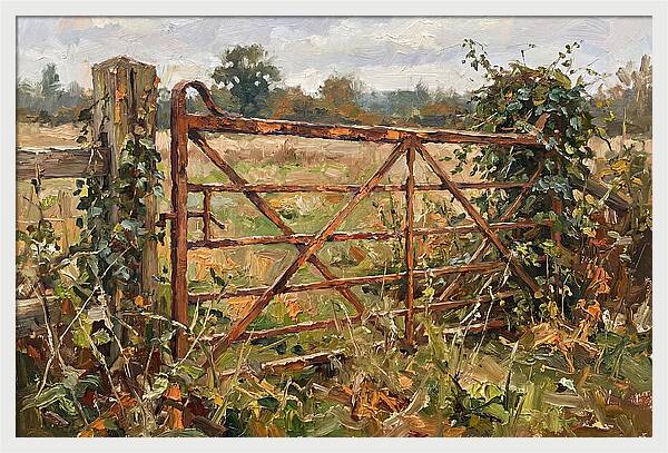 Rustic Charm Of A Forgotten Gate