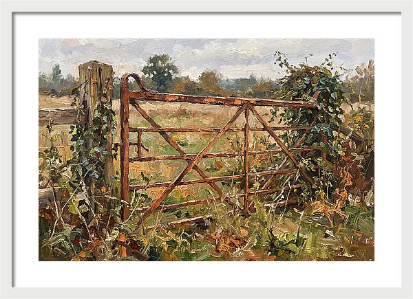 Rustic Charm Of A Forgotten Gate