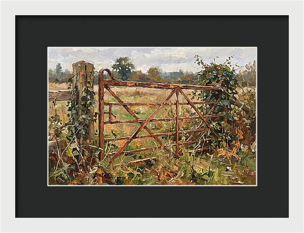 Rustic Charm Of A Forgotten Gate