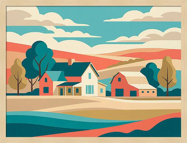 Rustic Charm Of Country Living