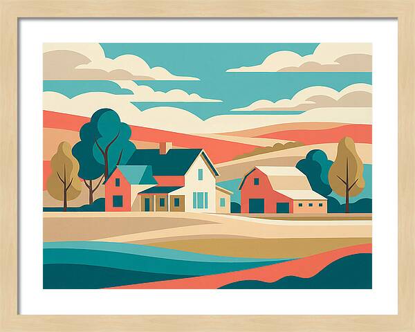 Rustic Charm Of Country Living